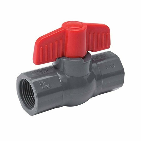 HOMEWERKS Ball Valve 1 in. Fpt Pvc 80 107-105